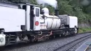 Beyer-Garratt No 87 on the Welsh Highland Railway Part 1 of 5