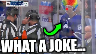 This Guy Just Became The BIGGEST JOKE In The NHL... (Michael Bunting Ejected/Hit/Suspension News)