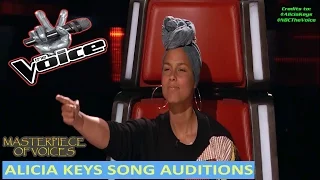 ALICIA KEYS SONG COVER BLIND AUDITIONS IN THE VOICE