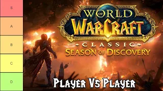 Season of Discovery PVP Tier List & Deep Dive | World of Warcraft Classic