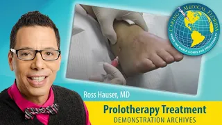 PRP and Stem Cell injection treatment to an ankle