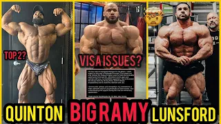 Big Ramy is OUT of Pitt Pro Guest Posing + Derek Lunsford is DENSE + Quint Top 2? + MORE