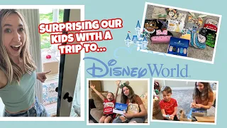 SURPRISING OUR KIDS WITH A TRIP TO DISNEY WORLD!