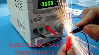 QJE QJ3005XE DC Power Supply Unboxing