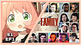 SPY x FAMILY Episode 1 Reaction Mashup Full Episode | スパイファミリー