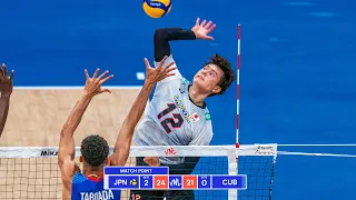 Ran Takahashi Destroyed Volleyball Team Cuba !!! Men's VNL 2023