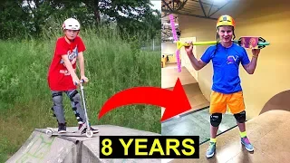 MY 8 YEARS of SCOOTER PROGRESSION🛴🔥‼️