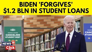 Joe Biden News | US Student Loans | Biden Announces New Student Debt Relief | N18V