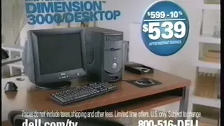 Commercials - Dell™ Dimension 3000 Desktop for 539$ [2004]