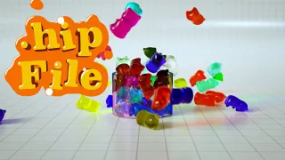 ( .hip file ) Houdini GummyBear Fall