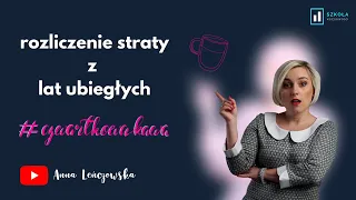 Rozliczenie strat z lat ubiegłych - Czwartkowa Kawa ☕️