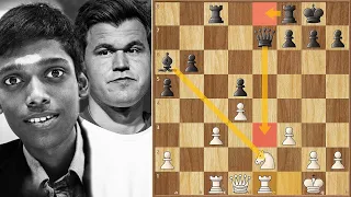 Brilliancy Counters Brilliancy! || Praggnanandhaa vs Carlsen || FTX Crypto Cup (2022)