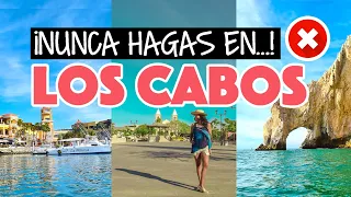 Errores al viajar a Los Cabos  - Mundukos