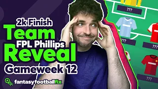 GAMEWEEK 12 TEAM SELECTION | Fantasy Premier League 23/24 | FPL Tips & Transfers