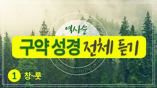 역사순으로 구약 성경 전체 듣기 - 1 | 창세기-룻기