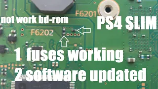 PS4 Slim не работает привод