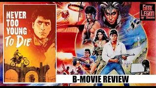 NEVER TOO YOUNG TO DIE ( 1986 John Stamos ) Action B-Movie Review