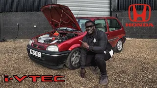 THIS ROVER METRO K20 VTEC IS MENTAL *HONDA POWERED*