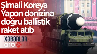 Şimali Koreya Yapon dənizinə doğru ballistik raket atıb – Xəbərlər