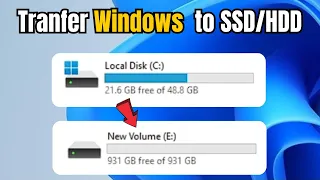 Transfer Windows to a New Hard Drive or SSD with iSunshare CloneGo