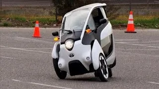 Toyota i-Road is a real head-turner