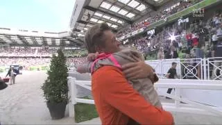 Jeroen Dubbeldam in his four final rounds, World Champion 2014