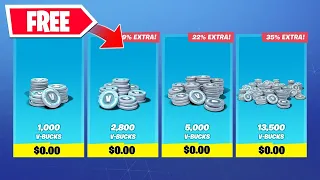 How to get Free Vbucks... (NOT PATCHED)