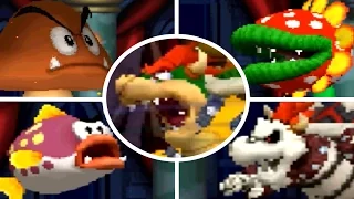 New Super Mario Bros DS - All Castle Bosses