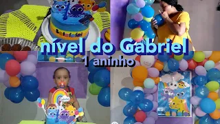 aniversário do Gabriel de 1 ano/tema bolofofo *tudo simples*