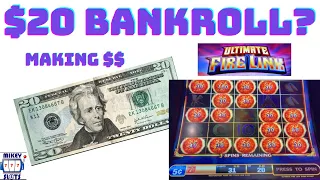 HOW MUCH PROFIT CAN I MAKE with a $20 BANK ROLL-ULTIMATE FIRE LINK