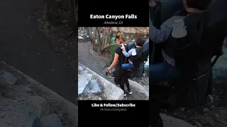 Eaton Canyon Falls Trail in Pasadena/Altadena - 4-mile round trip hike with kids