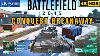 Battlefield 2042 Conquest BREAKAWAY PS5 4K HDR 161121