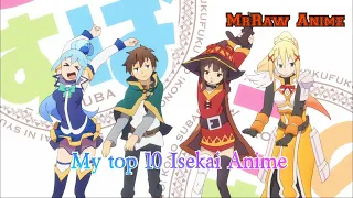 My Top 10 Isekai Anime