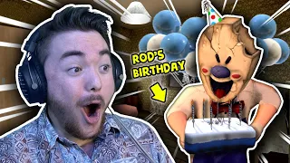 THROWING A BIRTHDAY PARTY FOR ROD!!!! | Ice Scream 2 Mobile Horror Gameplay