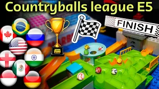 Marble Mayhem: Navegando no Labirinto e Half Tube no Epic Round 5 CountryBalls League