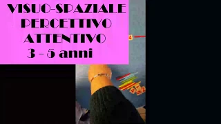 Attività di potenziamento visuo-spaziale/percettivo e attentivo