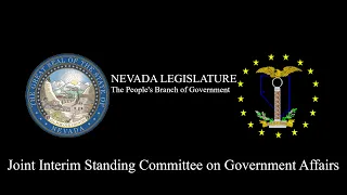 1/25/2024 - Joint Interim Standing Committee on Government Affairs