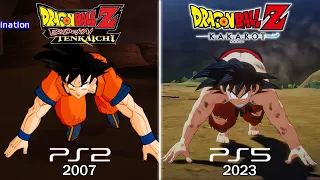 Goku's Meteor Combination In Dragon Ball Games 2007-2023 (4K 60FPS)