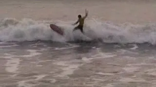 Irish Longboard surfing contest in Lahinch