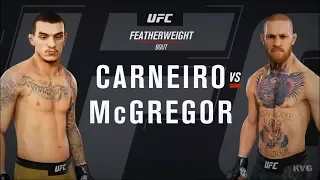 EA Sports UFC 3 - Renato Carneiro vs Conor McGregor - Gameplay (HD) [1080p60FPS]