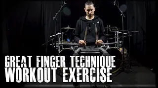 GREAT French Grip Finger Technique Workout Exercise - James Payne