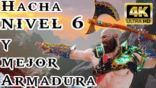 Cómo subir el hacha Leviatán al nivel 6 y la mejor armadura de God of War