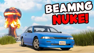 This Mod Let's You Drop A NUKE In BeamNG Drive...literally