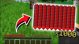 COMO MULTIPLICAR OS CORAÇÕES de VIDA no MINECRAFT! 😱