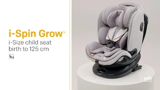 Joie Signature i-Spin Grow™ | How To Install for Newborn to 7 years old