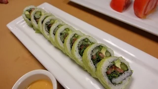 Fresh Salad Roll - How To Make Sushi Series