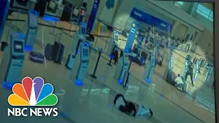 Surveillance Video Shows Moments Woman Fires Gun At Dallas Love Field Airport