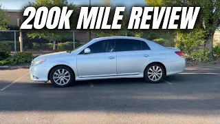 2011 Toyota Avalon (3rd gen) 200k Mile Long Term Review