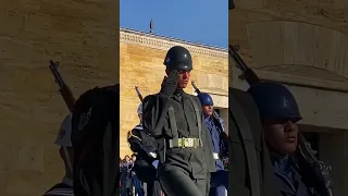 Anıtkabir | NÖBET Tutan askerin bakışları 😎🇹🇷🇹🇷