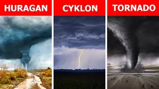 Huragan, tornado, cyklon - czym się różnią?